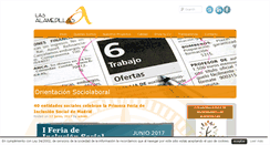 Desktop Screenshot of alamedillas.org